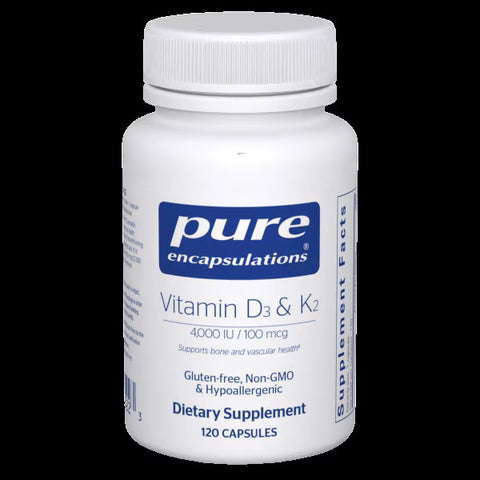 Pure Encapsulations Vitamin D3 & K2